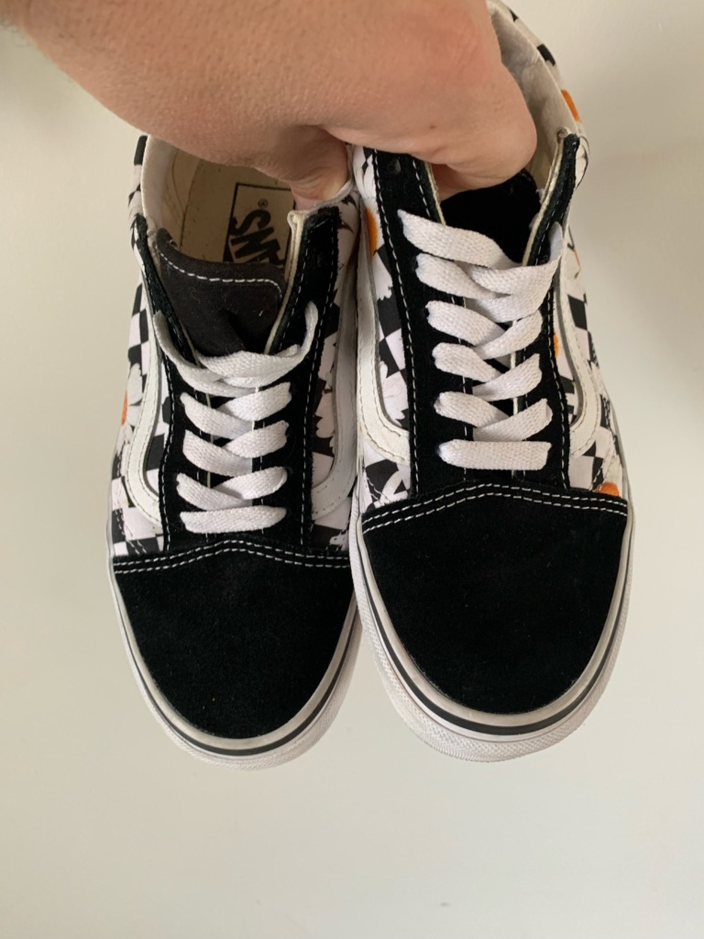 Vans Checkerboard Daisy Old Skool Sneakers - Picture 4 of 5